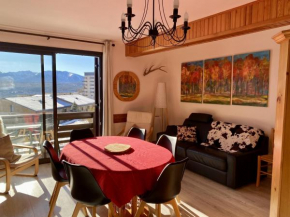 Les Angles - Appartement T3 - 6 pers - Balcon, Poêle à Bois, Parking - FR-1-758-1 Les Angles